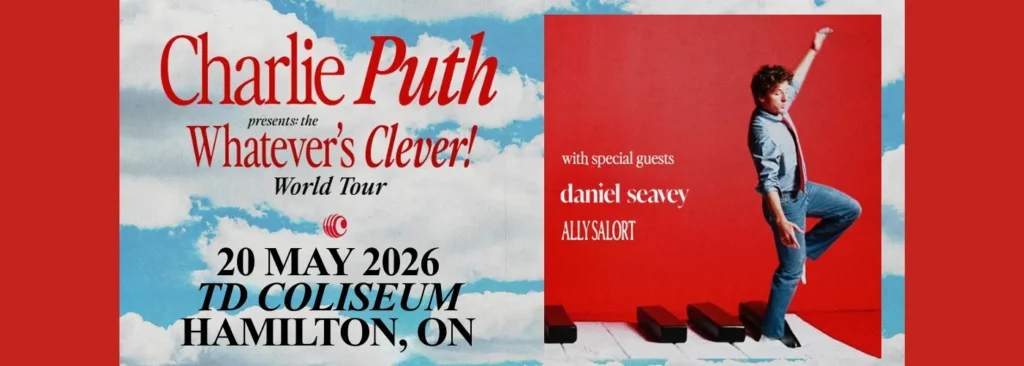 Charlie Puth at TD Coliseum